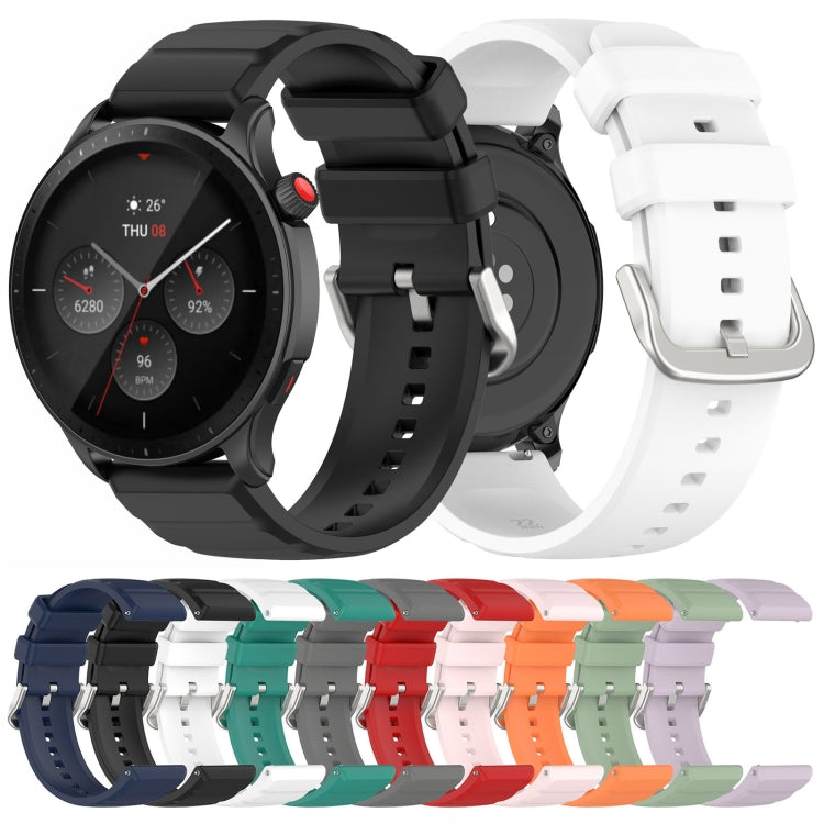 For Amazfit GTR 4 22mm Silicone Watch Band