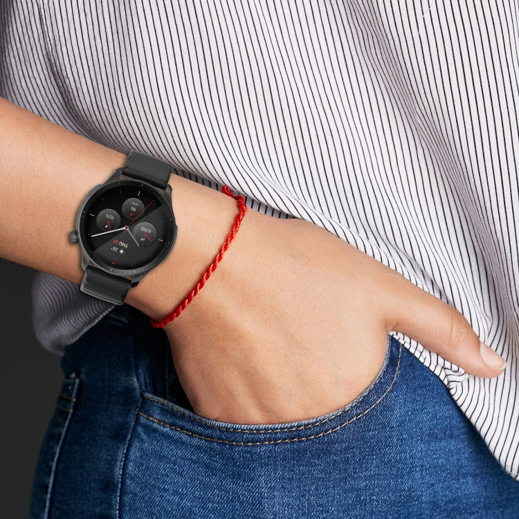 For Amazfit GTR 4 22mm Silicone Watch Band