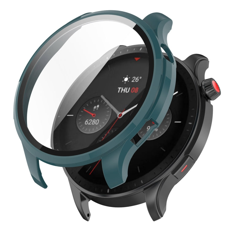 For Amazfit GTR 4 / Amazfit GTR 4 Pro PC + Tempered Glass Integrated Protective Watch Case