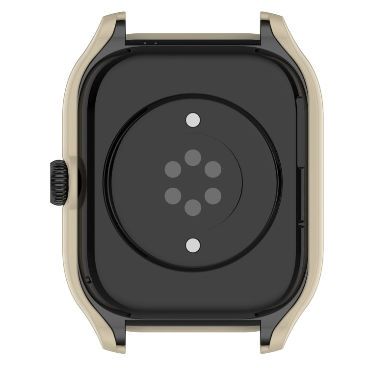 For Amazfit GTS 4 PC + Tempered Glass Integrated Protective Watch Case