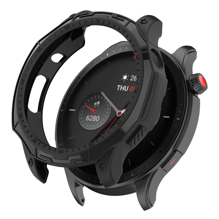 For Amazfit GTR 4 / GTR 4 Pro Armor Hollow TPU Watch Case