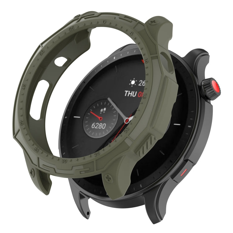 For Amazfit GTR 4 / GTR 4 Pro Armor Hollow TPU Watch Case