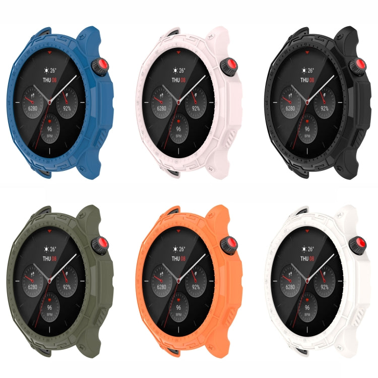 For Amazfit GTR 4 / GTR 4 Pro Armor Hollow TPU Watch Case