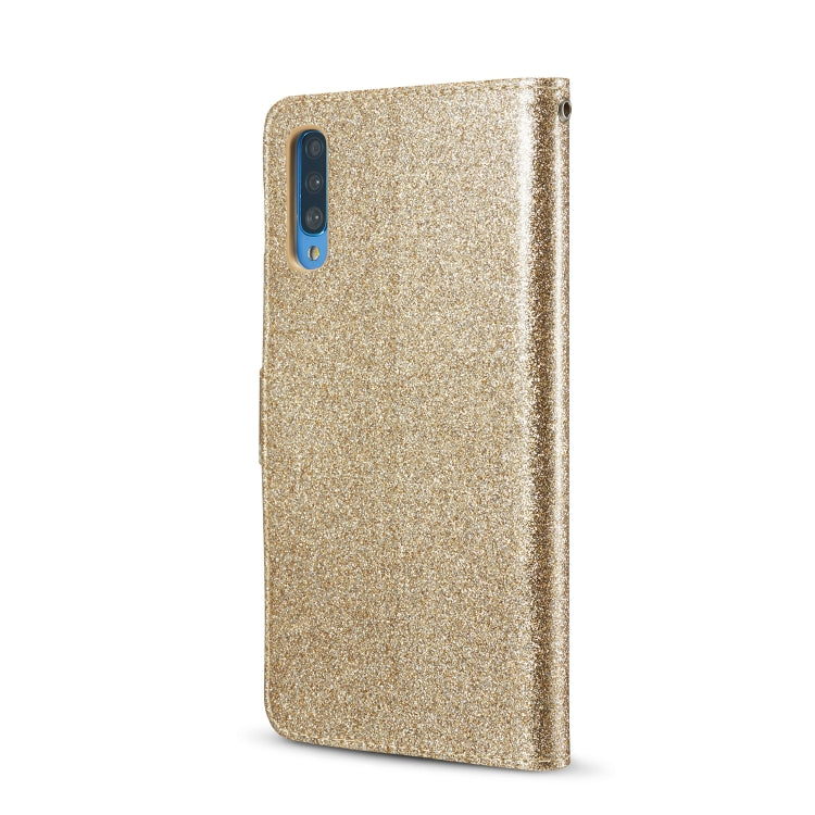 For Samsung Galaxy A70/A70S Glitter Powder Love Leather Phone Case