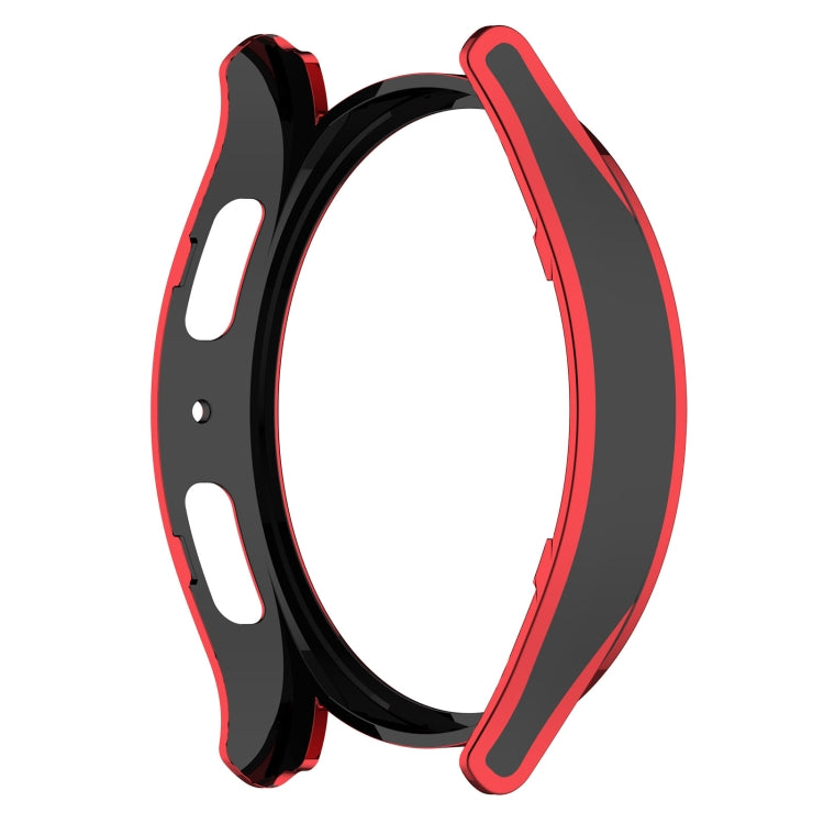 For Samsung Galaxy Watch5 44mm Hanging Sculpture Two-color Protective Watch Case with Tempered Glass Film