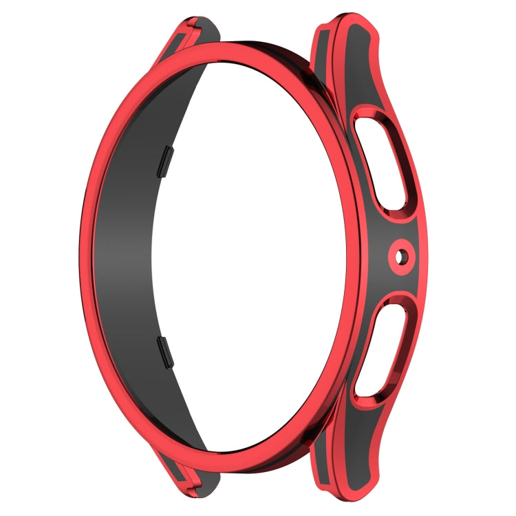 For Samsung Galaxy Watch4 40mm Hanging Sculpture Two-color Protective Watch Case with Tempered Glass Film