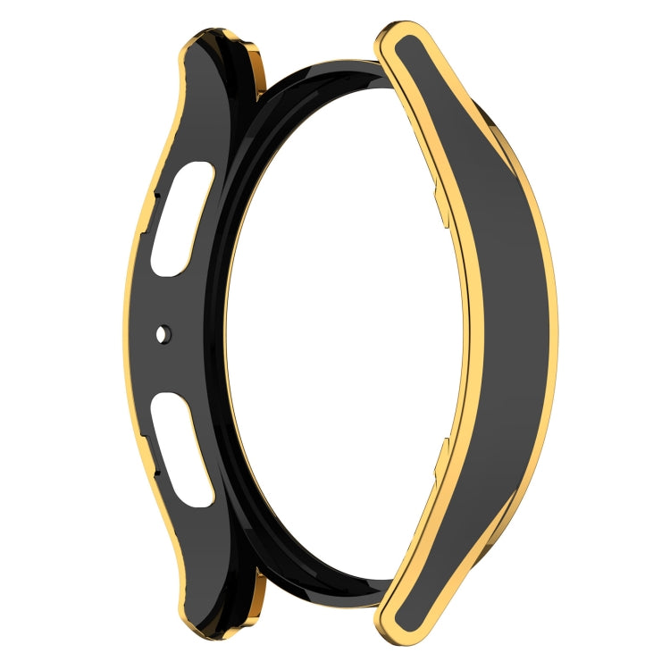 For Samsung Galaxy Watch4 40mm Hanging Sculpture Two-color Protective Watch Case with Tempered Glass Film