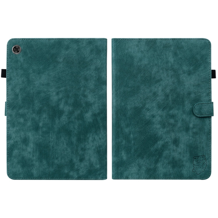 For Lenovo Tab M7 3rd Gen Tiger Pattern Flip Leather Tablet Case