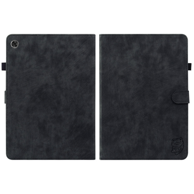 For Lenovo Tab M7 3rd Gen Tiger Pattern Flip Leather Tablet Case