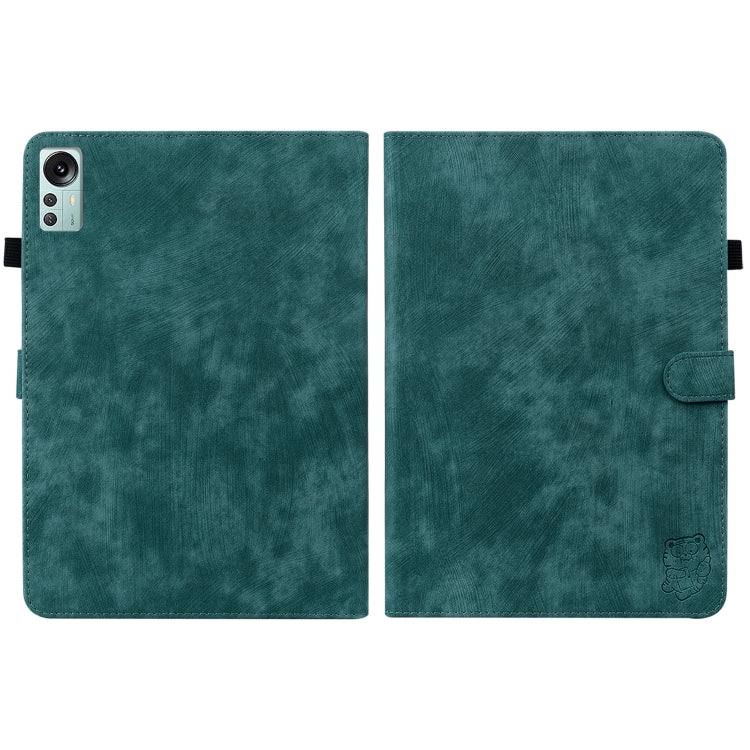 For Xiaomi Pad 5 Pro 12.4 Tiger Pattern Flip Leather Tablet Case