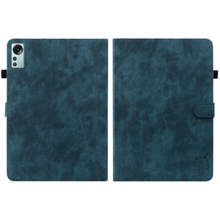 For Xiaomi Pad 5 Pro 12.4 Tiger Pattern Flip Leather Tablet Case