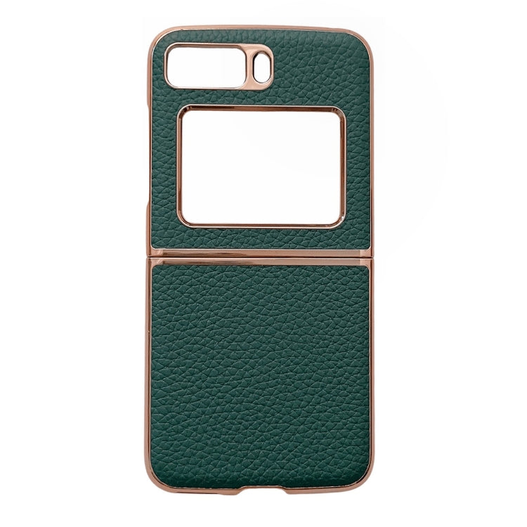 For Motorola Moto Razr 2022 Star Series Nano Electroplating PU Phone Case