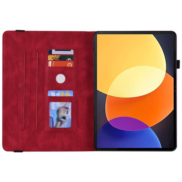 For Xiaomi Redmi Pad 5G Butterfly Flower Embossed Leather Tablet Case