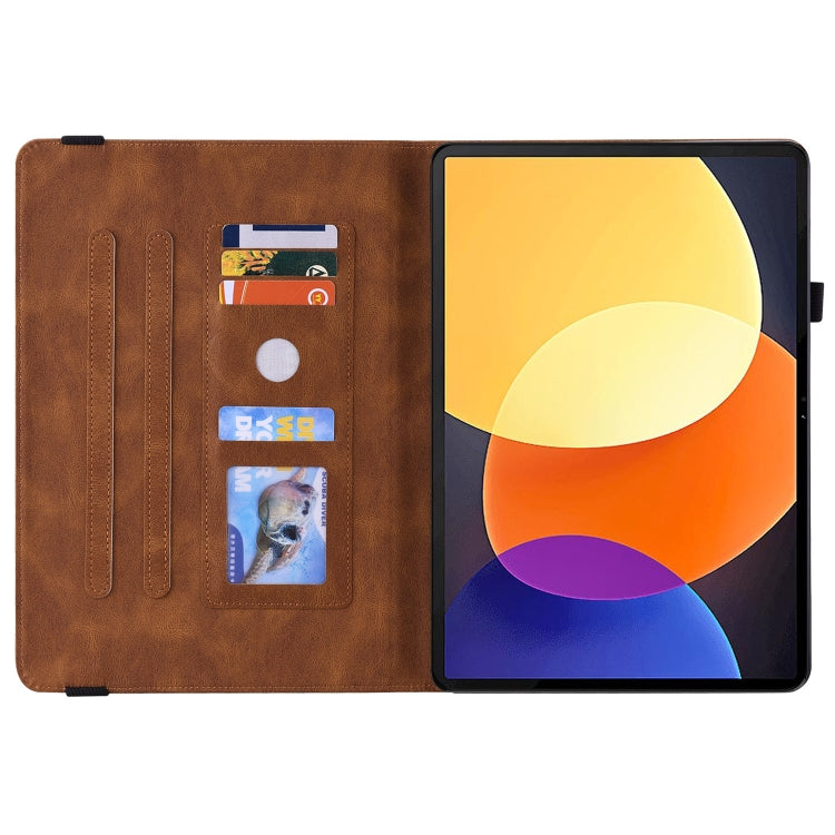 For Xiaomi Redmi Pad 5G Butterfly Flower Embossed Leather Tablet Case