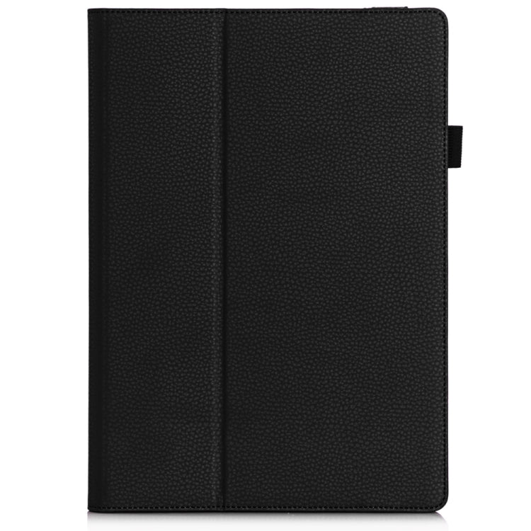 WY-867A For Microsoft Surface Pro 7 2019 / Pro 6 2018 / Surface Pro 2017 / 5 / 4 / 3 12.3 inch Universal Matte Litchi Texture PU Leather Tablet PC Protective Cover with Keyboard Slot & Bracket & Hand Support & Card Slots Function