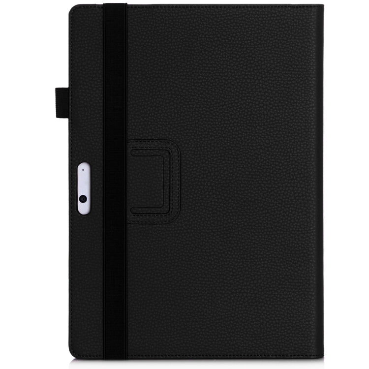 WY-867A For Microsoft Surface Pro 7 2019 / Pro 6 2018 / Surface Pro 2017 / 5 / 4 / 3 12.3 inch Universal Matte Litchi Texture PU Leather Tablet PC Protective Cover with Keyboard Slot & Bracket & Hand Support & Card Slots Function