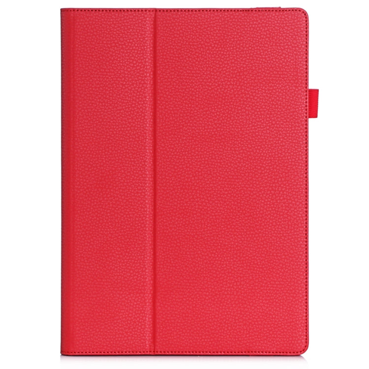 WY-867A For Microsoft Surface Pro 7 2019 / Pro 6 2018 / Surface Pro 2017 / 5 / 4 / 3 12.3 inch Universal Matte Litchi Texture PU Leather Tablet PC Protective Cover with Keyboard Slot & Bracket & Hand Support & Card Slots Function