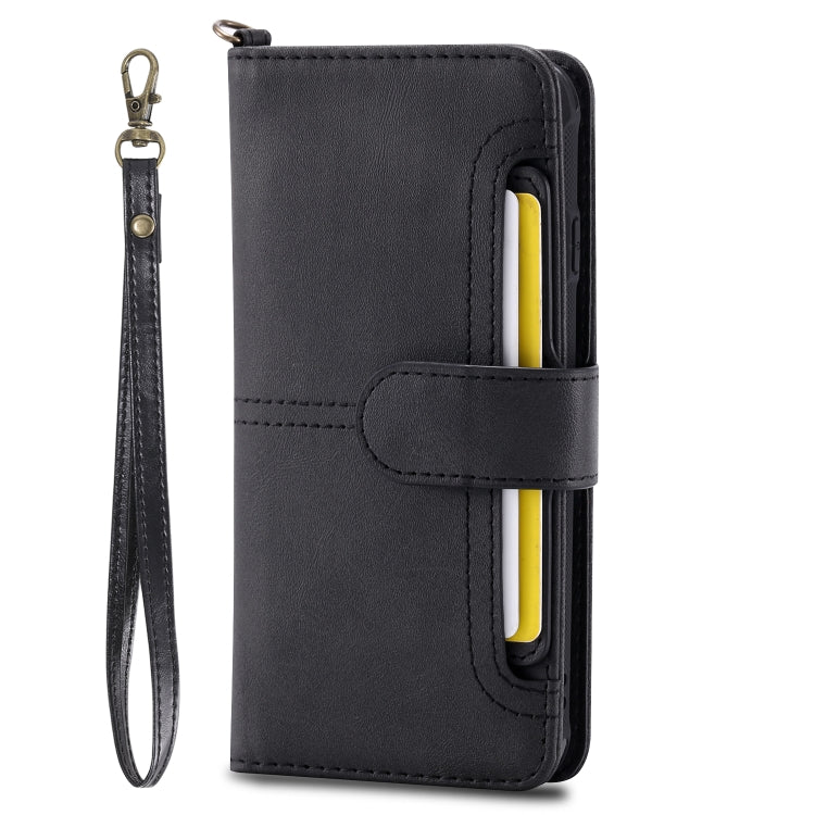 For iPhone 6 / 7 / 8 Multifunctional Detachable Magnetic Horizontal Flip Leather Case with Card Slots & Holder & Wallet & Photo Frame
