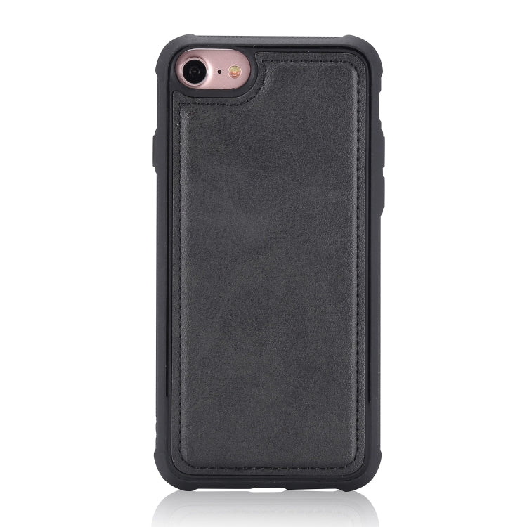 For iPhone 6 / 7 / 8 Multifunctional Detachable Magnetic Horizontal Flip Leather Case with Card Slots & Holder & Wallet & Photo Frame
