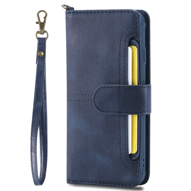 For iPhone 6 / 7 / 8 Multifunctional Detachable Magnetic Horizontal Flip Leather Case with Card Slots & Holder & Wallet & Photo Frame