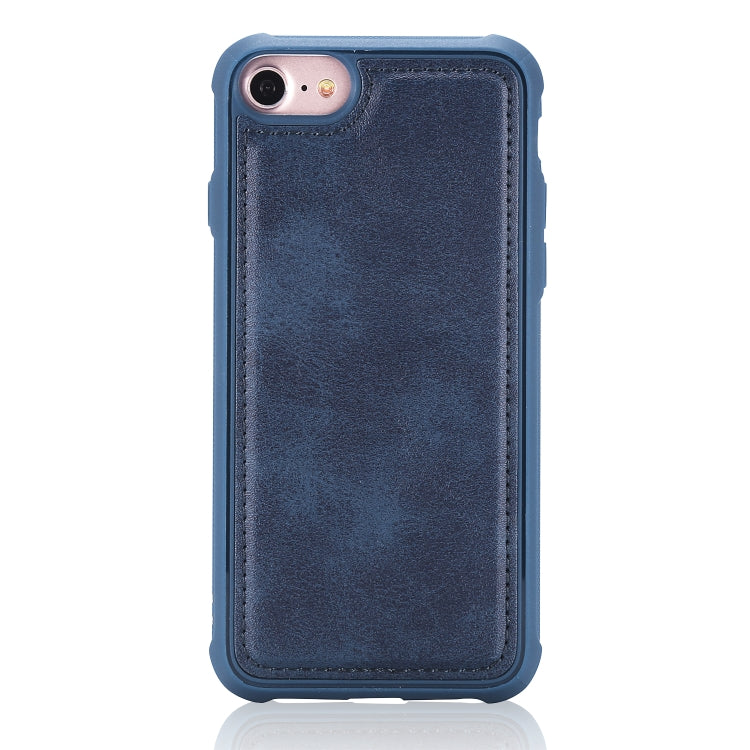 For iPhone 6 / 7 / 8 Multifunctional Detachable Magnetic Horizontal Flip Leather Case with Card Slots & Holder & Wallet & Photo Frame