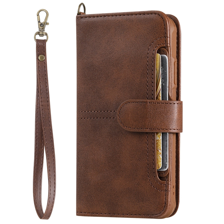 For iPhone 11 Multifunctional Detachable Magnetic Horizontal Flip Leather Case with Card Slots & Holder & Wallet & Photo Frame