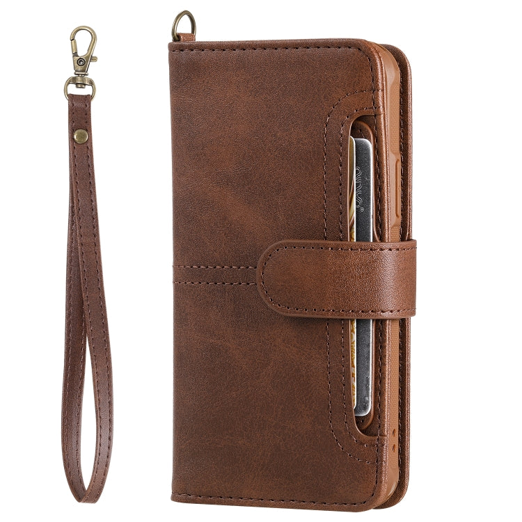 For iPhone 11 Pro Multifunctional Detachable Magnetic Horizontal Flip Leather Case with Card Slots & Holder & Wallet & Photo Frame