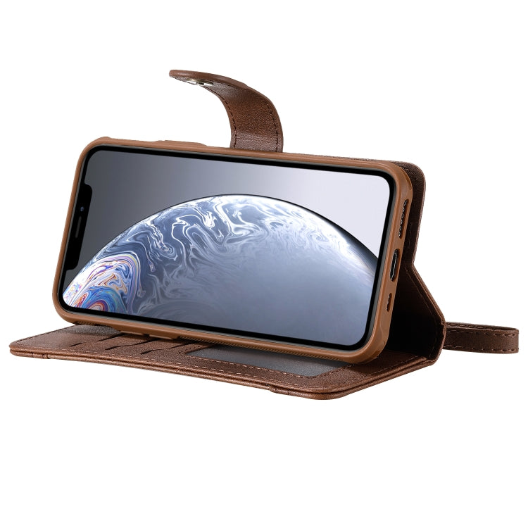 For iPhone 11 Pro Multifunctional Detachable Magnetic Horizontal Flip Leather Case with Card Slots & Holder & Wallet & Photo Frame