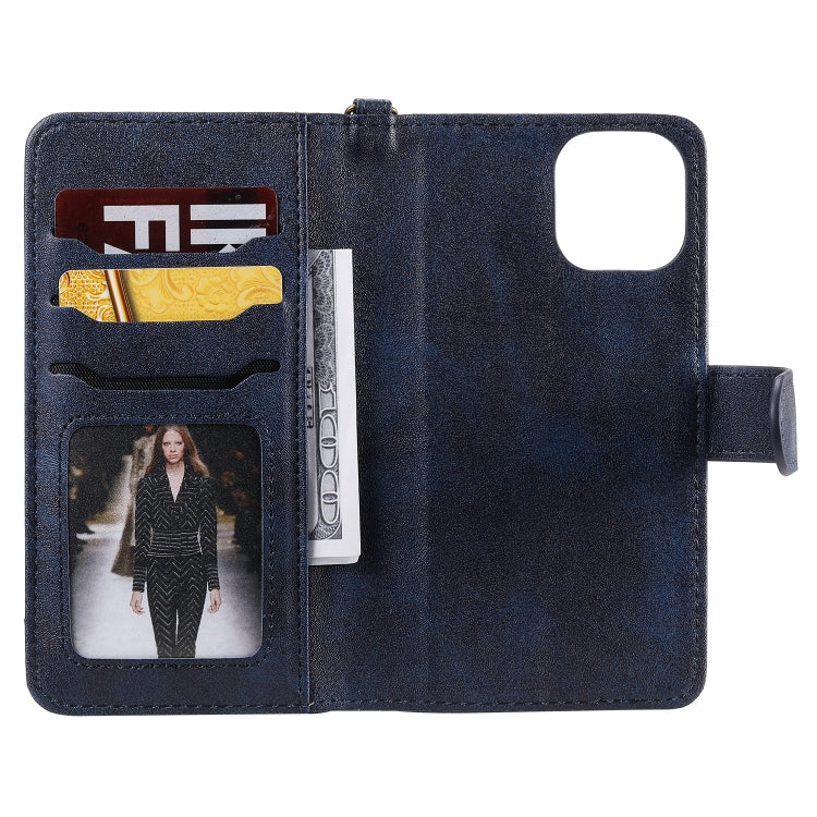 For iPhone 11 Pro Multifunctional Detachable Magnetic Horizontal Flip Leather Case with Card Slots & Holder & Wallet & Photo Frame