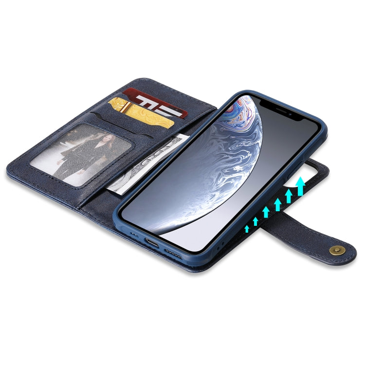 For iPhone 11 Pro Multifunctional Detachable Magnetic Horizontal Flip Leather Case with Card Slots & Holder & Wallet & Photo Frame