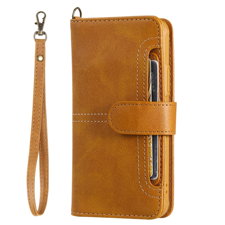 For iPhone 11 Pro Multifunctional Detachable Magnetic Horizontal Flip Leather Case with Card Slots & Holder & Wallet & Photo Frame