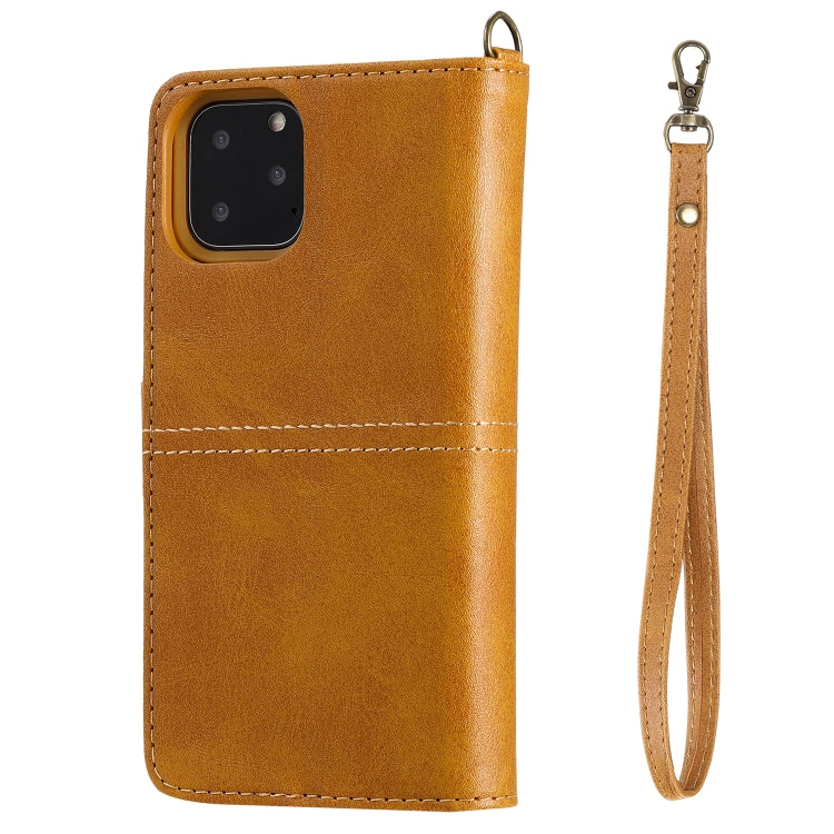 For iPhone 11 Pro Multifunctional Detachable Magnetic Horizontal Flip Leather Case with Card Slots & Holder & Wallet & Photo Frame