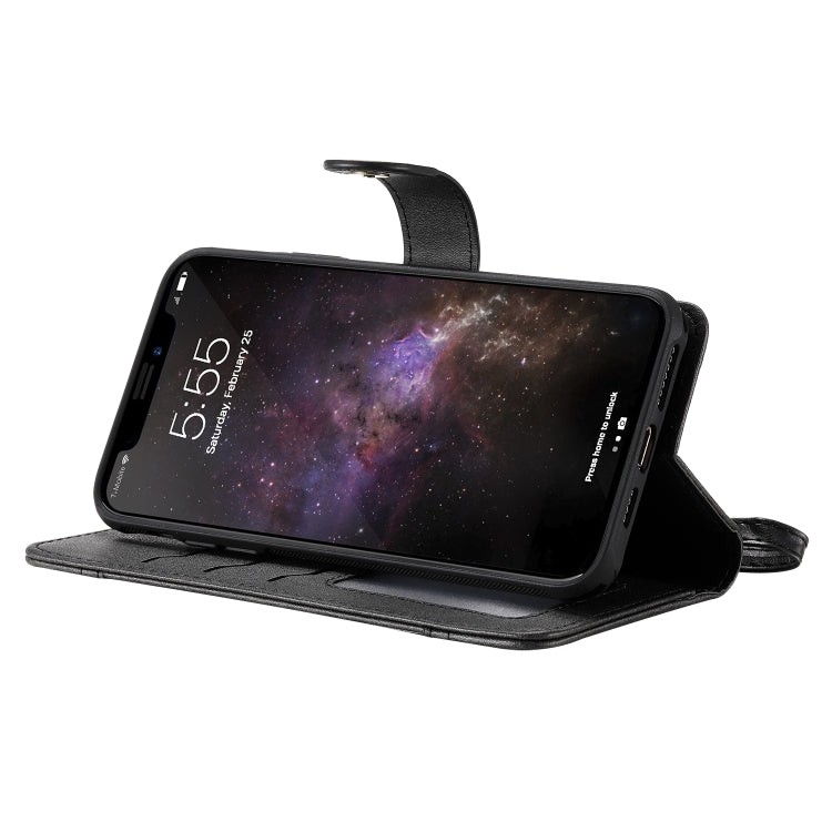 For iPhone 11 Pro Max Multifunctional Detachable Magnetic Horizontal Flip Leather Case with Card Slots & Holder & Wallet & Photo Frame