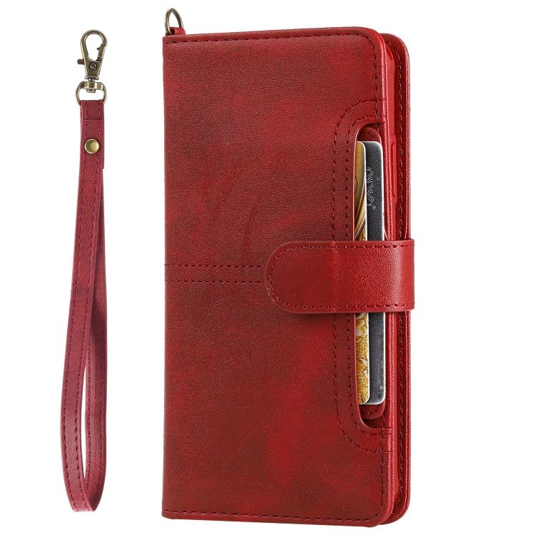 For iPhone 11 Pro Max Multifunctional Detachable Magnetic Horizontal Flip Leather Case with Card Slots & Holder & Wallet & Photo Frame