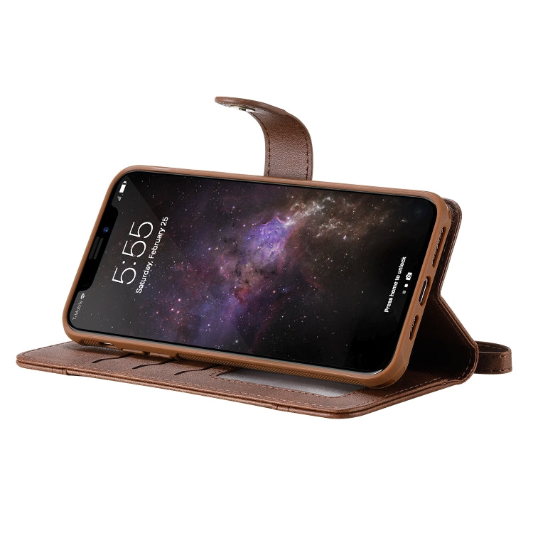 For iPhone 11 Pro Max Multifunctional Detachable Magnetic Horizontal Flip Leather Case with Card Slots & Holder & Wallet & Photo Frame
