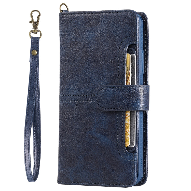 For iPhone 11 Pro Max Multifunctional Detachable Magnetic Horizontal Flip Leather Case with Card Slots & Holder & Wallet & Photo Frame