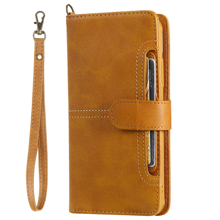 For iPhone 11 Pro Max Multifunctional Detachable Magnetic Horizontal Flip Leather Case with Card Slots & Holder & Wallet & Photo Frame