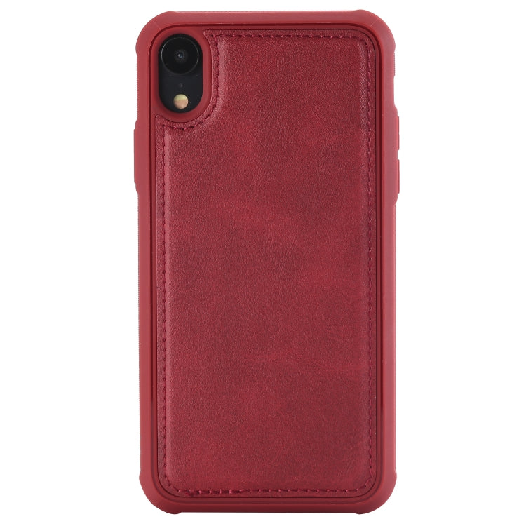 For iPhone XR Multifunctional Detachable Magnetic Horizontal Flip Leather Case with Card Slots & Holder & Wallet & Photo Frame
