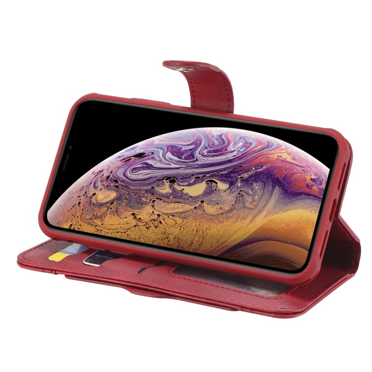 For iPhone XR Multifunctional Detachable Magnetic Horizontal Flip Leather Case with Card Slots & Holder & Wallet & Photo Frame
