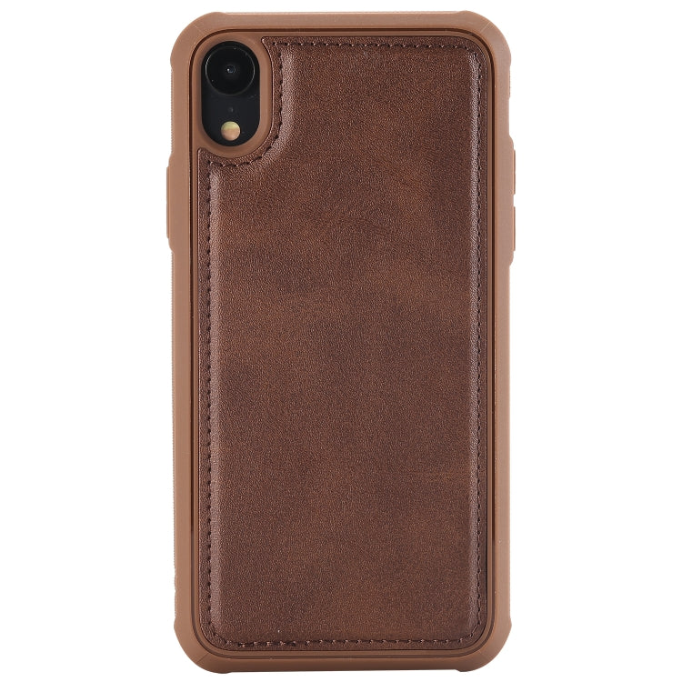 For iPhone XR Multifunctional Detachable Magnetic Horizontal Flip Leather Case with Card Slots & Holder & Wallet & Photo Frame