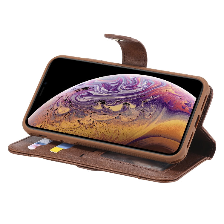For iPhone XR Multifunctional Detachable Magnetic Horizontal Flip Leather Case with Card Slots & Holder & Wallet & Photo Frame
