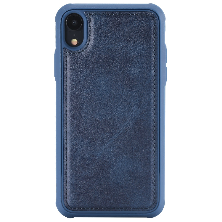 For iPhone XR Multifunctional Detachable Magnetic Horizontal Flip Leather Case with Card Slots & Holder & Wallet & Photo Frame