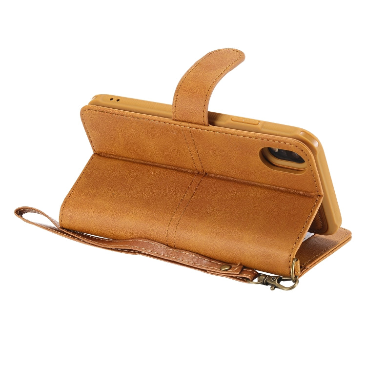 For iPhone XR Multifunctional Detachable Magnetic Horizontal Flip Leather Case with Card Slots & Holder & Wallet & Photo Frame