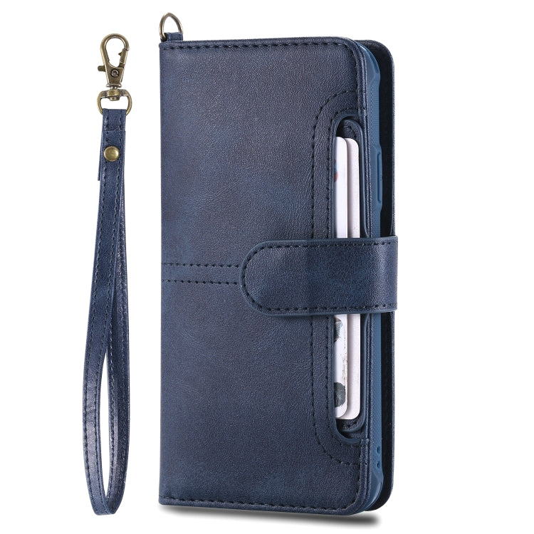 For iPhone X / XS Multifunctional Detachable Magnetic Horizontal Flip Leather Case with Card Slots & Holder & Wallet & Photo Frame