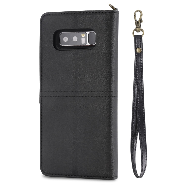 For Galaxy Note 8 Multifunctional Detachable Magnetic Horizontal Flip Leather Case with Card Slots & Holder & Wallet & Photo Frame