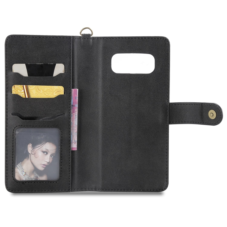 For Galaxy Note 8 Multifunctional Detachable Magnetic Horizontal Flip Leather Case with Card Slots & Holder & Wallet & Photo Frame