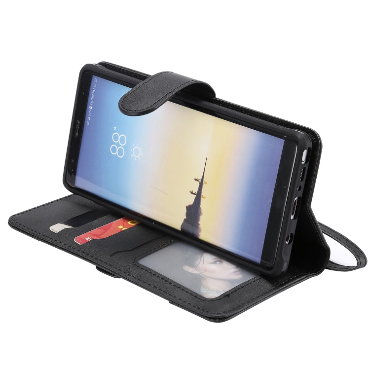 For Galaxy Note 8 Multifunctional Detachable Magnetic Horizontal Flip Leather Case with Card Slots & Holder & Wallet & Photo Frame