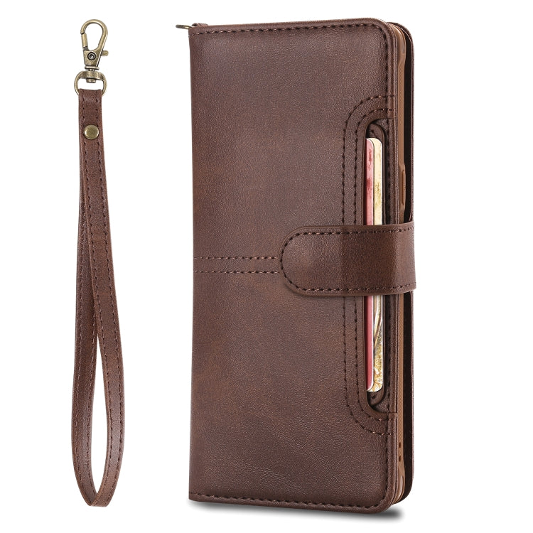 For Galaxy Note 8 Multifunctional Detachable Magnetic Horizontal Flip Leather Case with Card Slots & Holder & Wallet & Photo Frame