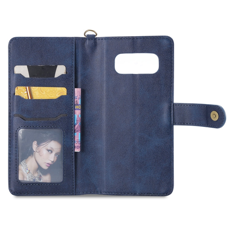 For Galaxy Note 8 Multifunctional Detachable Magnetic Horizontal Flip Leather Case with Card Slots & Holder & Wallet & Photo Frame