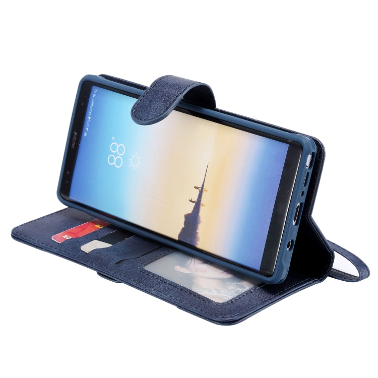 For Galaxy Note 8 Multifunctional Detachable Magnetic Horizontal Flip Leather Case with Card Slots & Holder & Wallet & Photo Frame